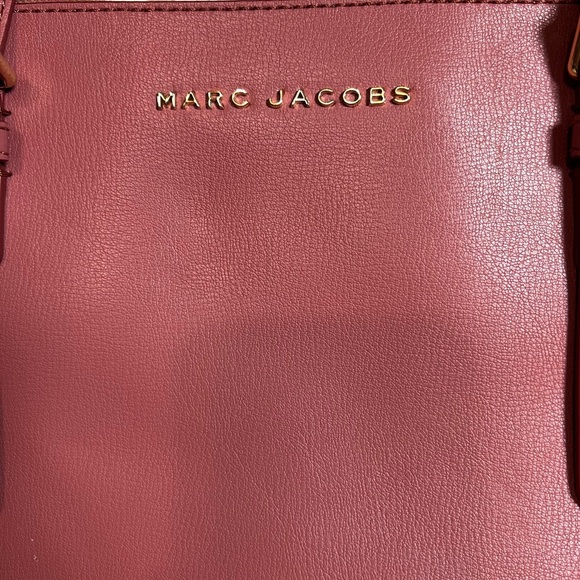 Marc Jacobs The Commuter Tote Pink Leather Tote Bag - Picture 2 of 8